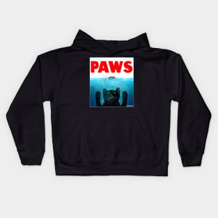 Paws (Cat Jaws) Kids Hoodie